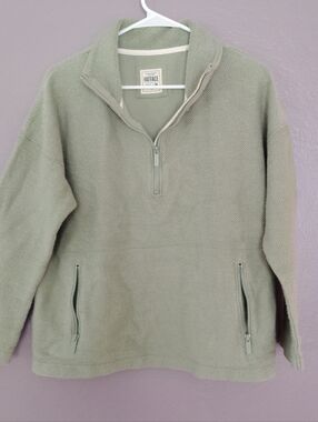FatFace Knit Beachy Half Zip Sweater M